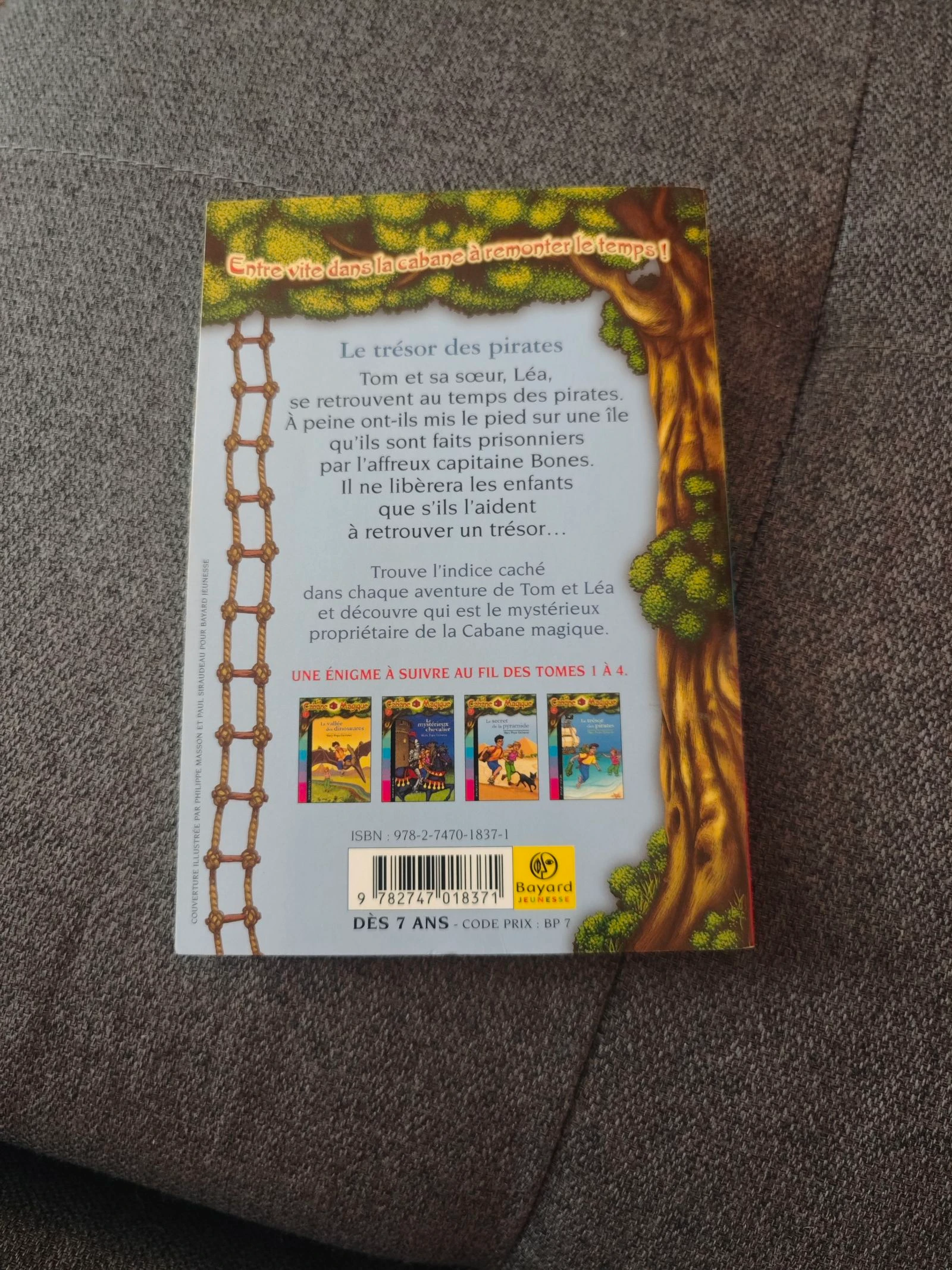 Le trésor des Pirates tome 4 (La cabane magique) – photo 2